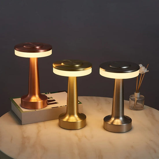LumiGlow Touch – Stylish Dimmable Table Lamp for Any Ambience