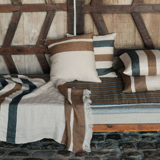 Multicloth Small Dakota Stripe 55x65 and 35x50