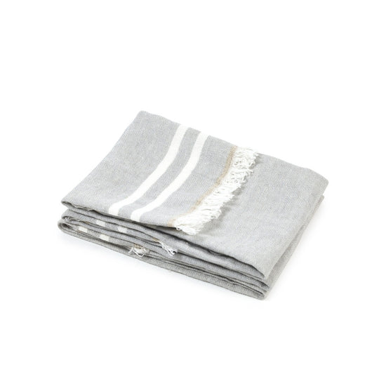 Multicloth Small Gray Stripe 55x65