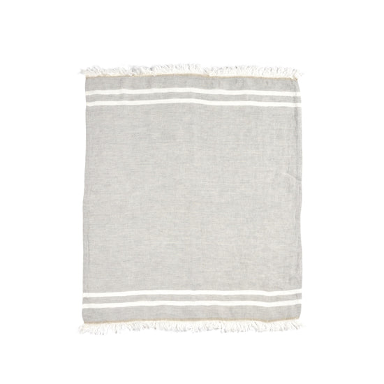 Multicloth Small Gray Stripe 55x65