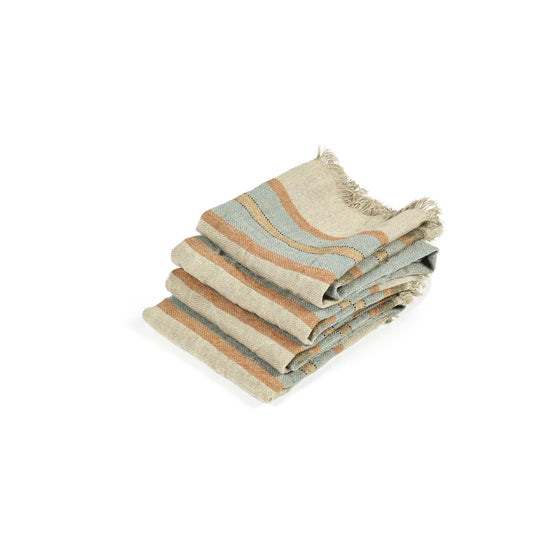 Multicloth Small Lino Multi Stripe 55x65 and 35x50